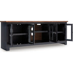 Wildenauer TV Stand - Brown/Black