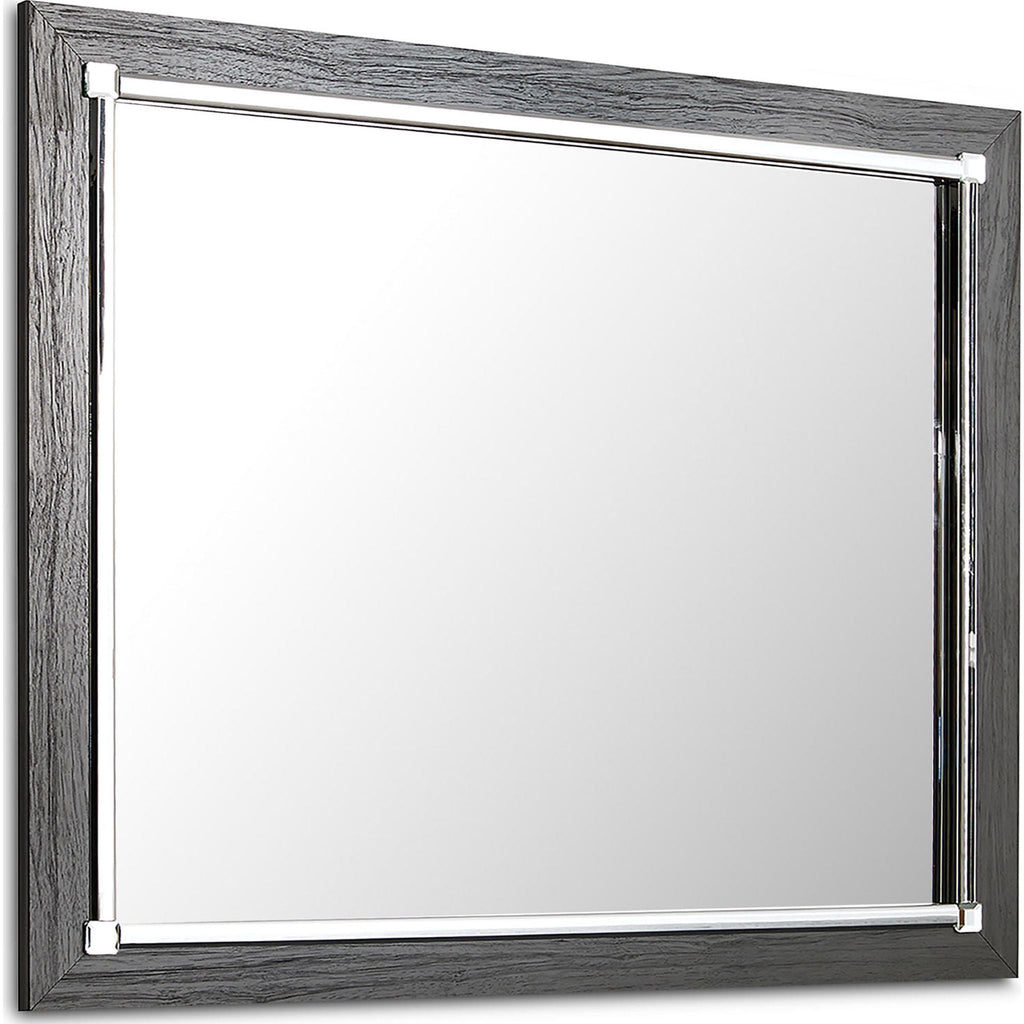 Lodanna Dresser and Mirror - Gray