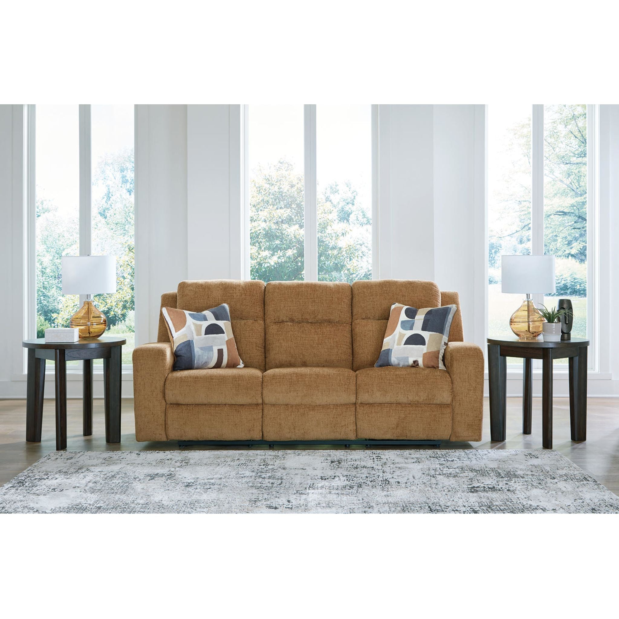 Kanlow Reclining Sofa - Honey
