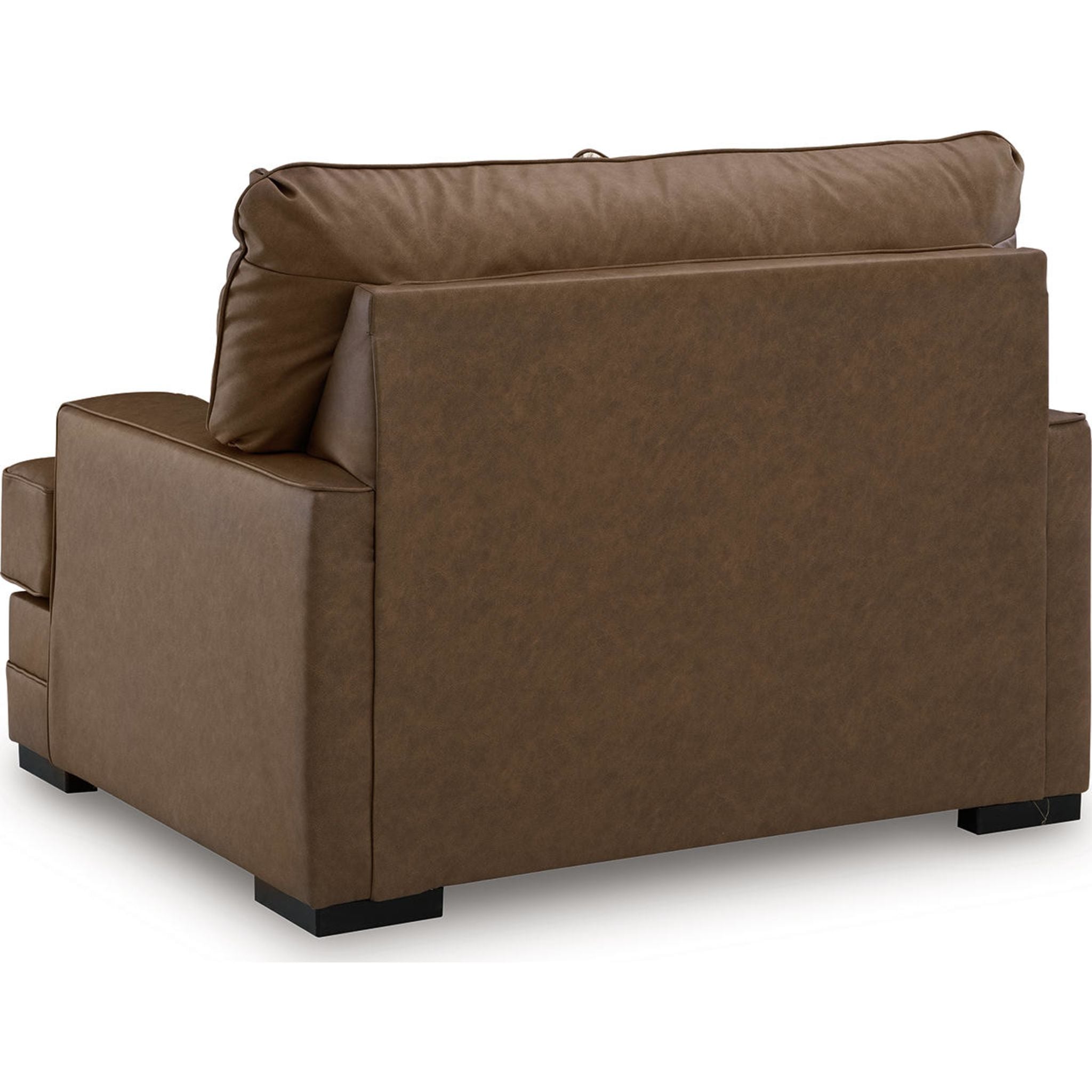 VillaCourt Oversized Chair - Caramel