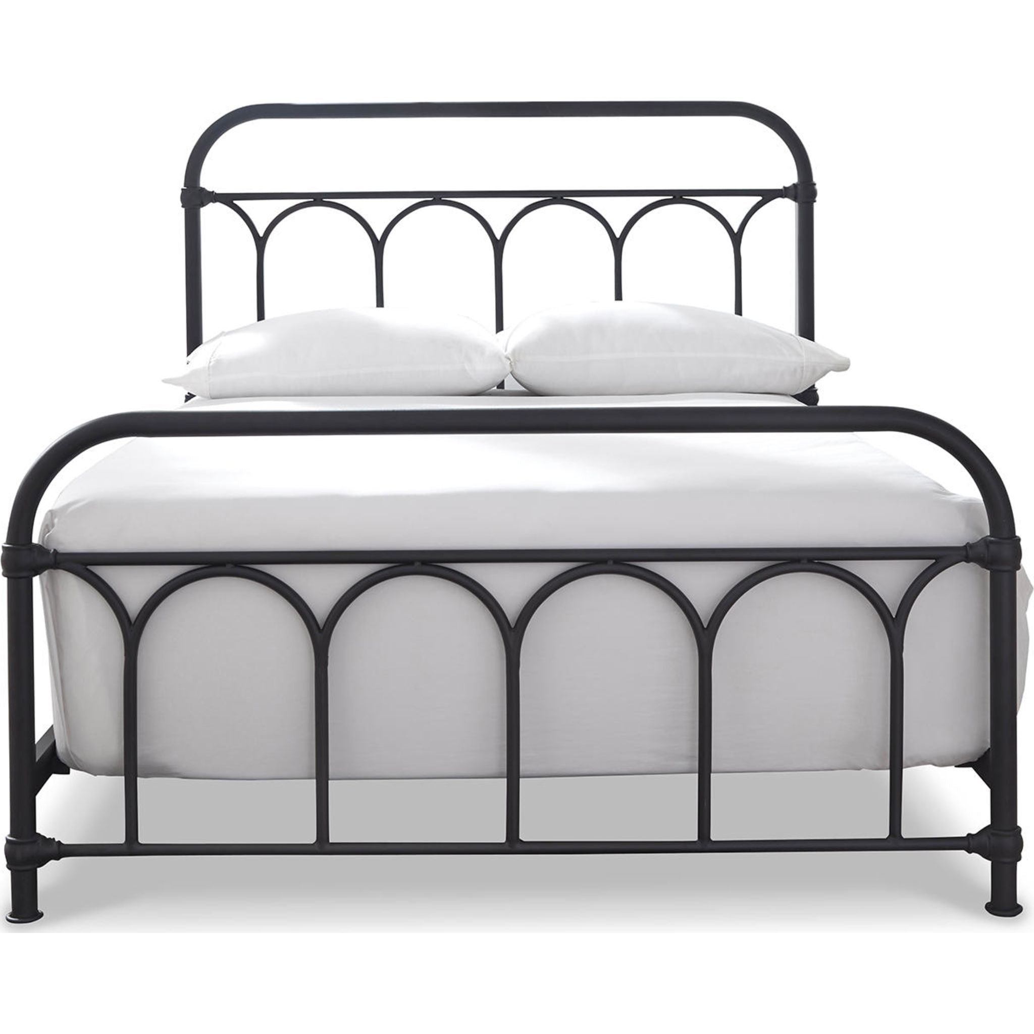 Nashburg Metal Bed - Black