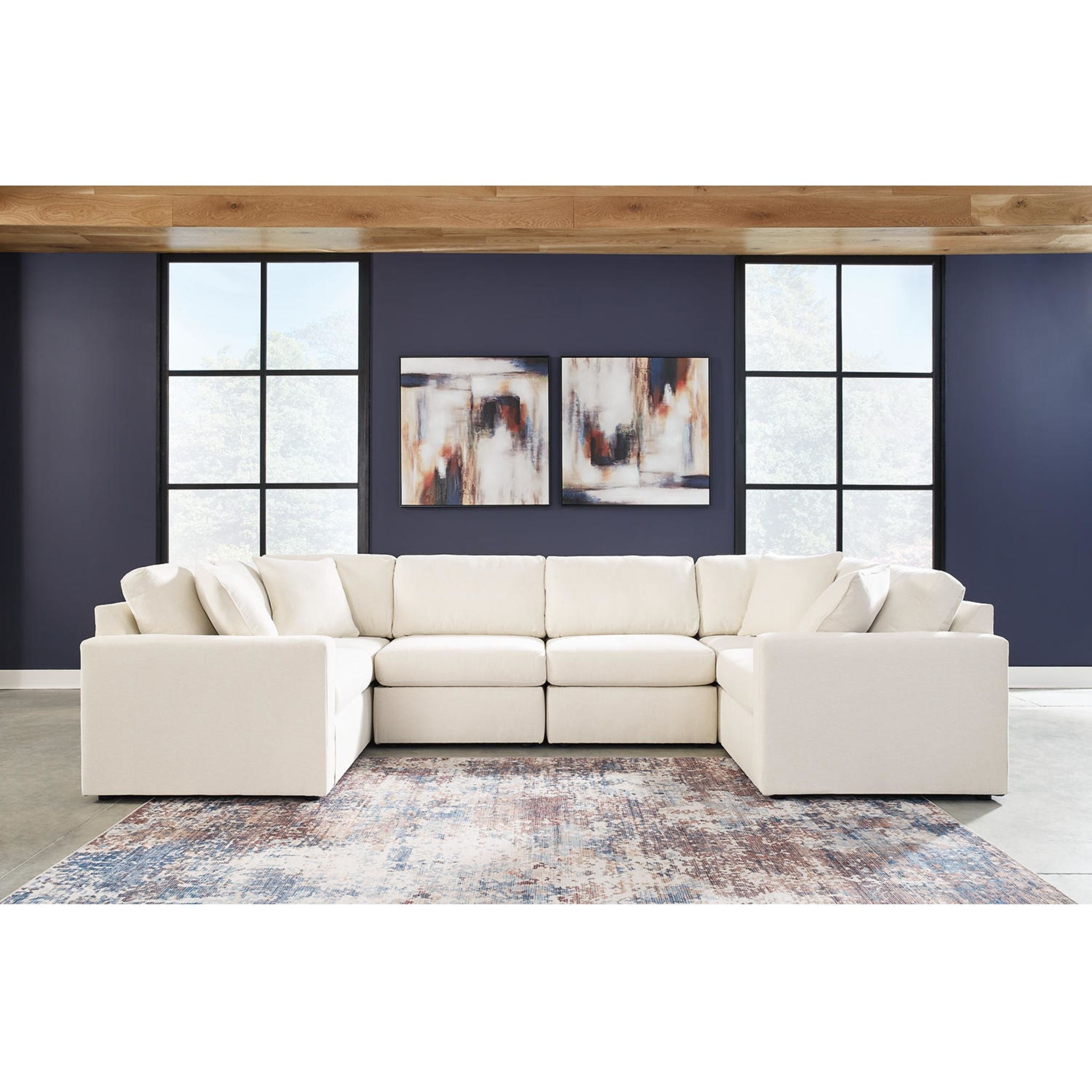 Modmax 6 Piece Modular Sectional