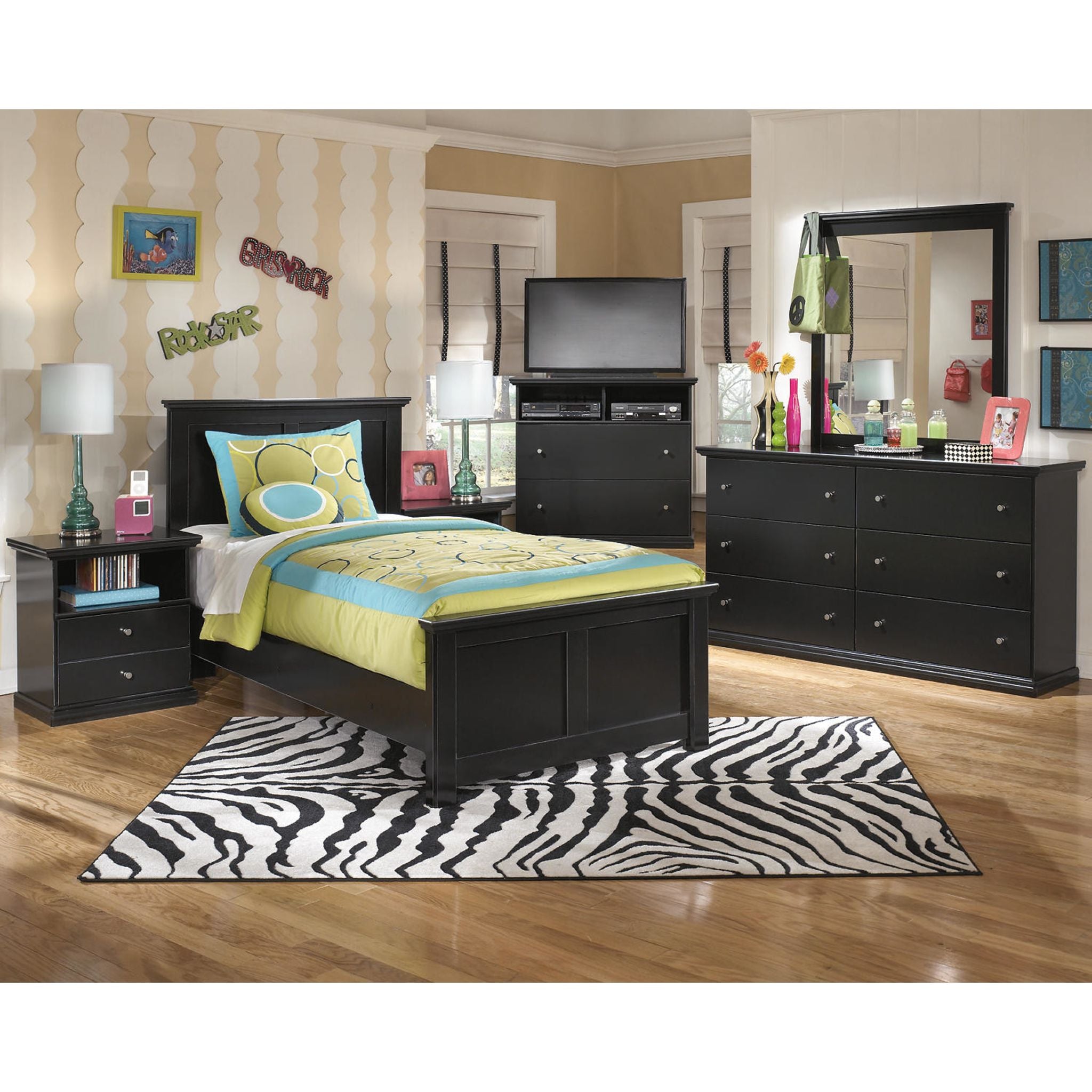 Maribel Dresser - Black