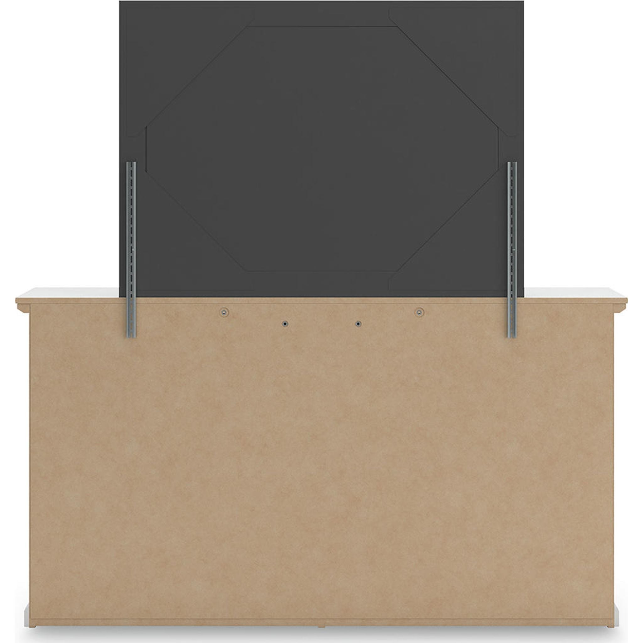 Bostwick Shoals Dresser and Mirror - White