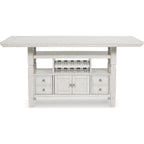 Robbinsdale Counter Height Table - Antique White - (D642D7)