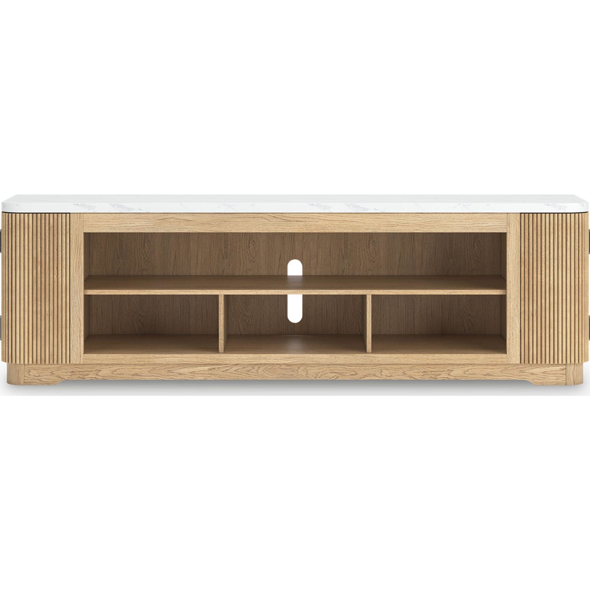 Camdill TV Stand - Light Brown