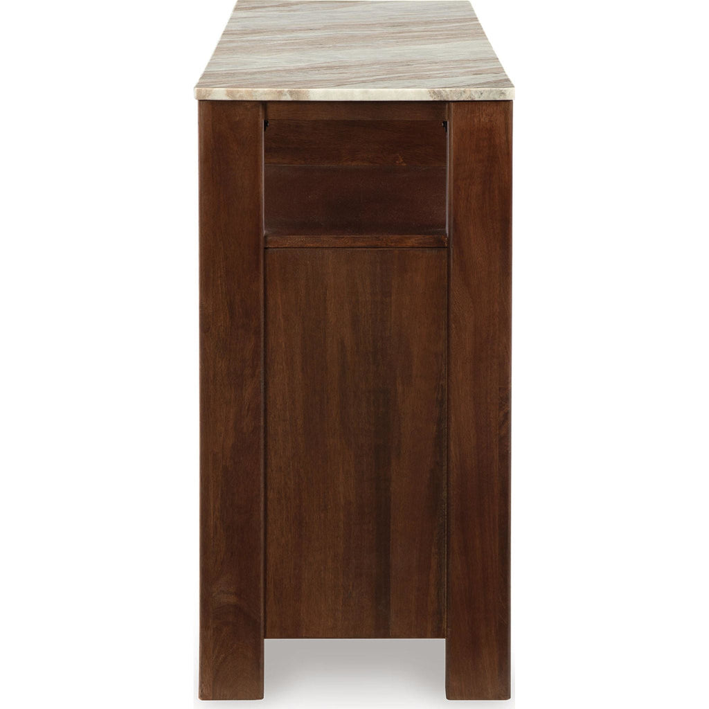 Tobinville Accent Cabinet - Dark Brown
