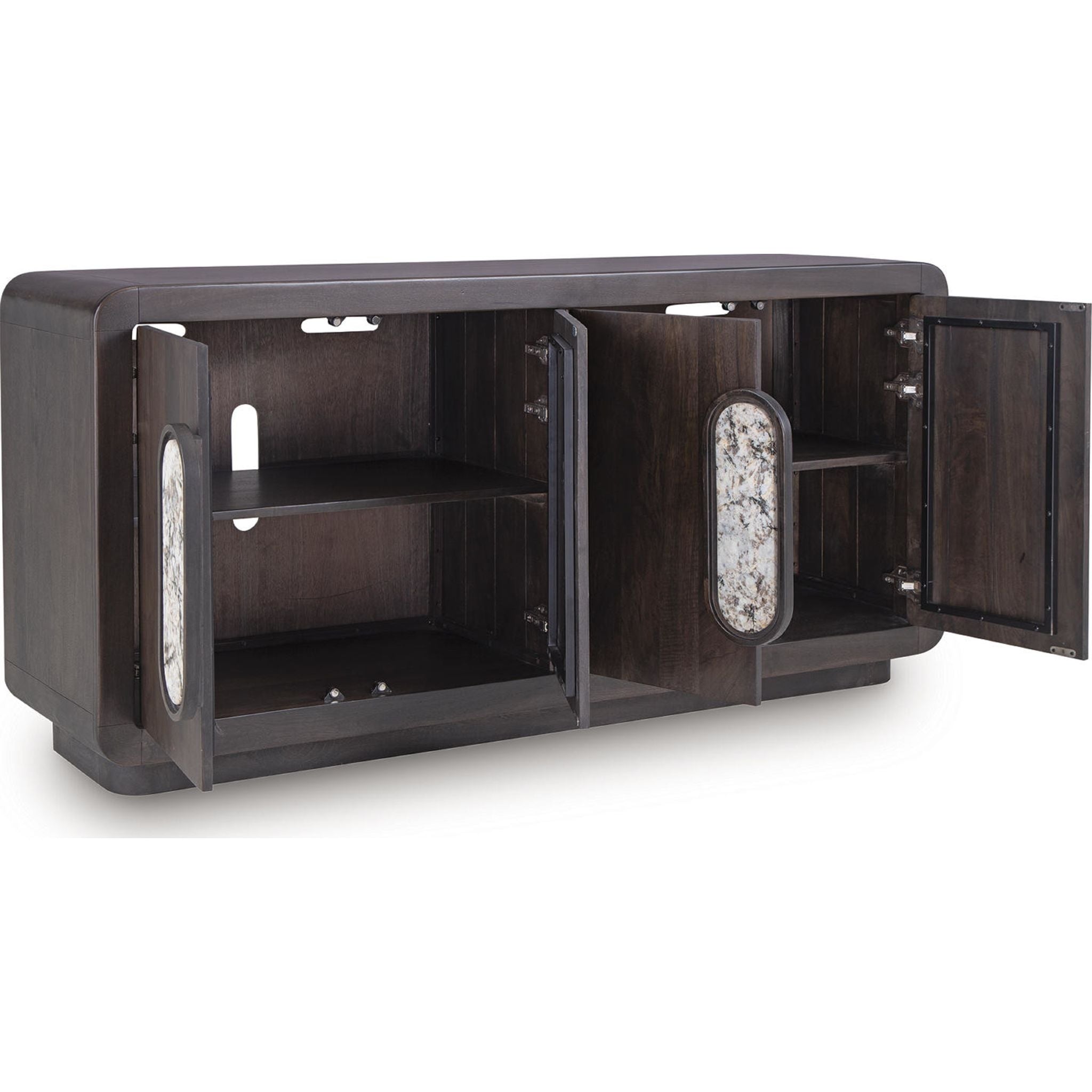Elliston Accent Cabinet - Espresso Brown