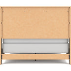 Elbrim Panel Bed - Brown