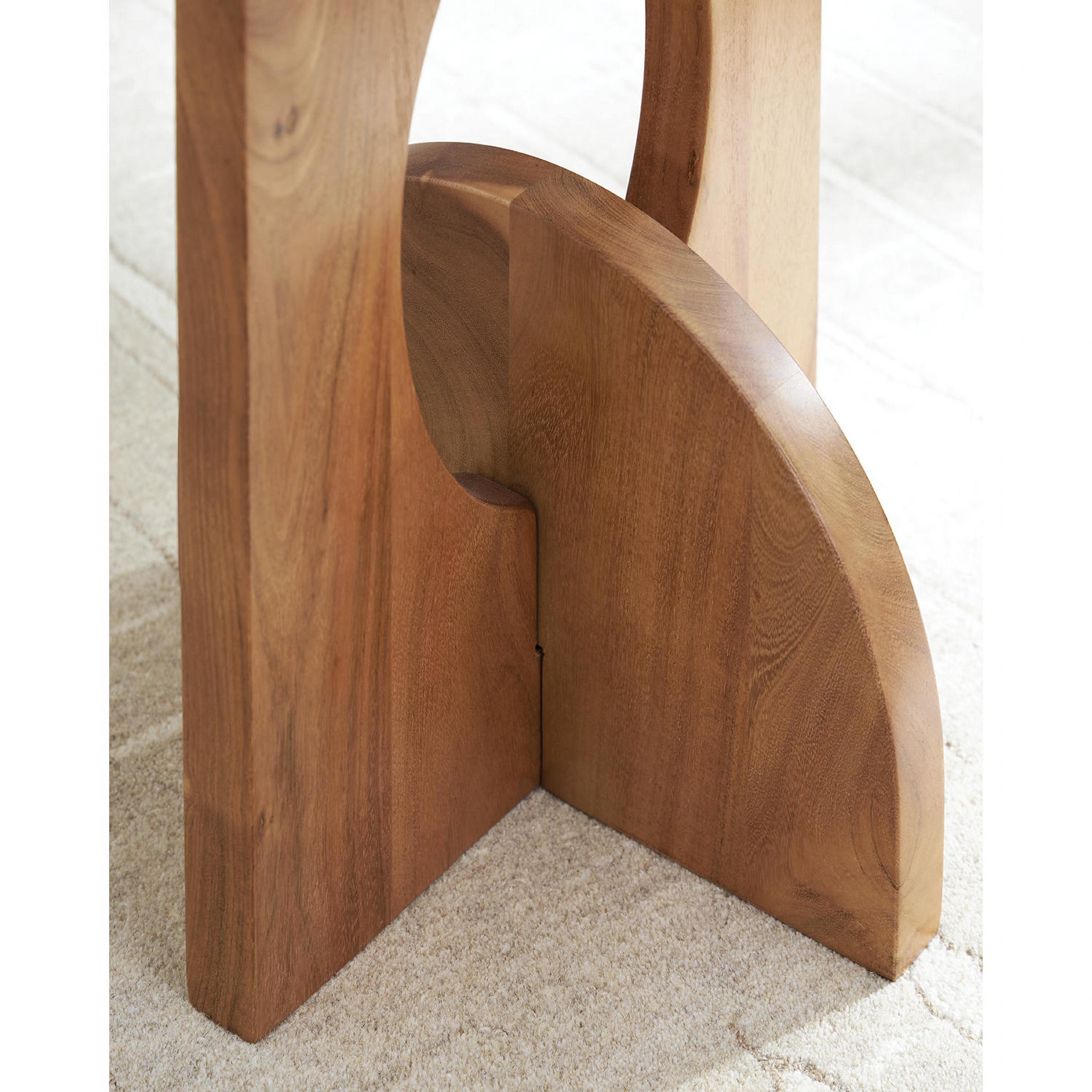 Hollbourne Accent Table - Brown