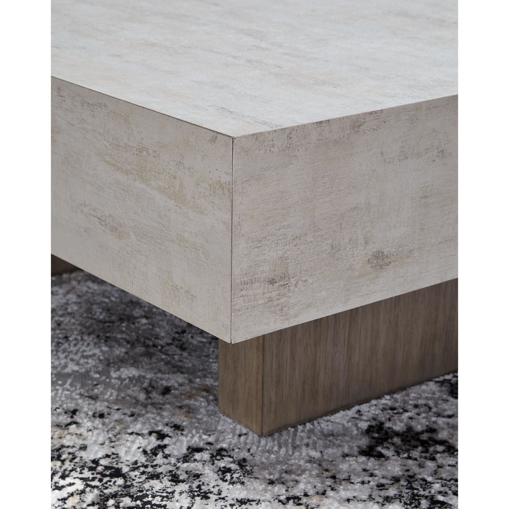 Jorlaina Coffee Table - Light Grayish Brown