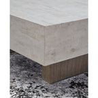Jorlaina Coffee Table - Light Grayish Brown