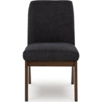 Dilenno Dining Chair - Black/Dark Brown - (PCD857-01)