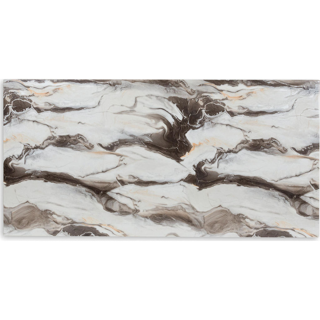 Jeshina Dining Table - Dark Brown/Beige - (PCD581D4)