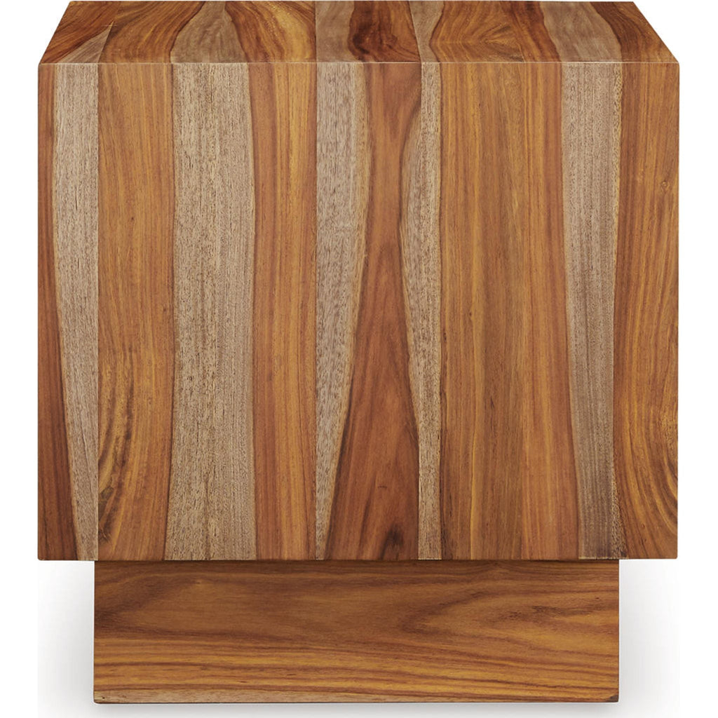 Dressonni End Table - Brown