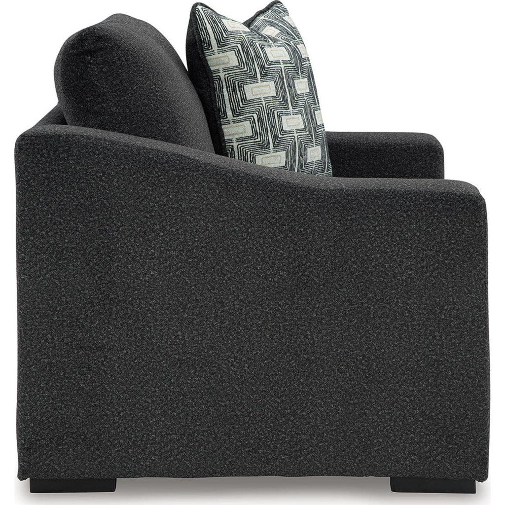 Wryenlynn Oversized Chair - Onyx