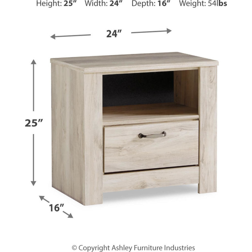 Bellaby Nightstand - Whitewash