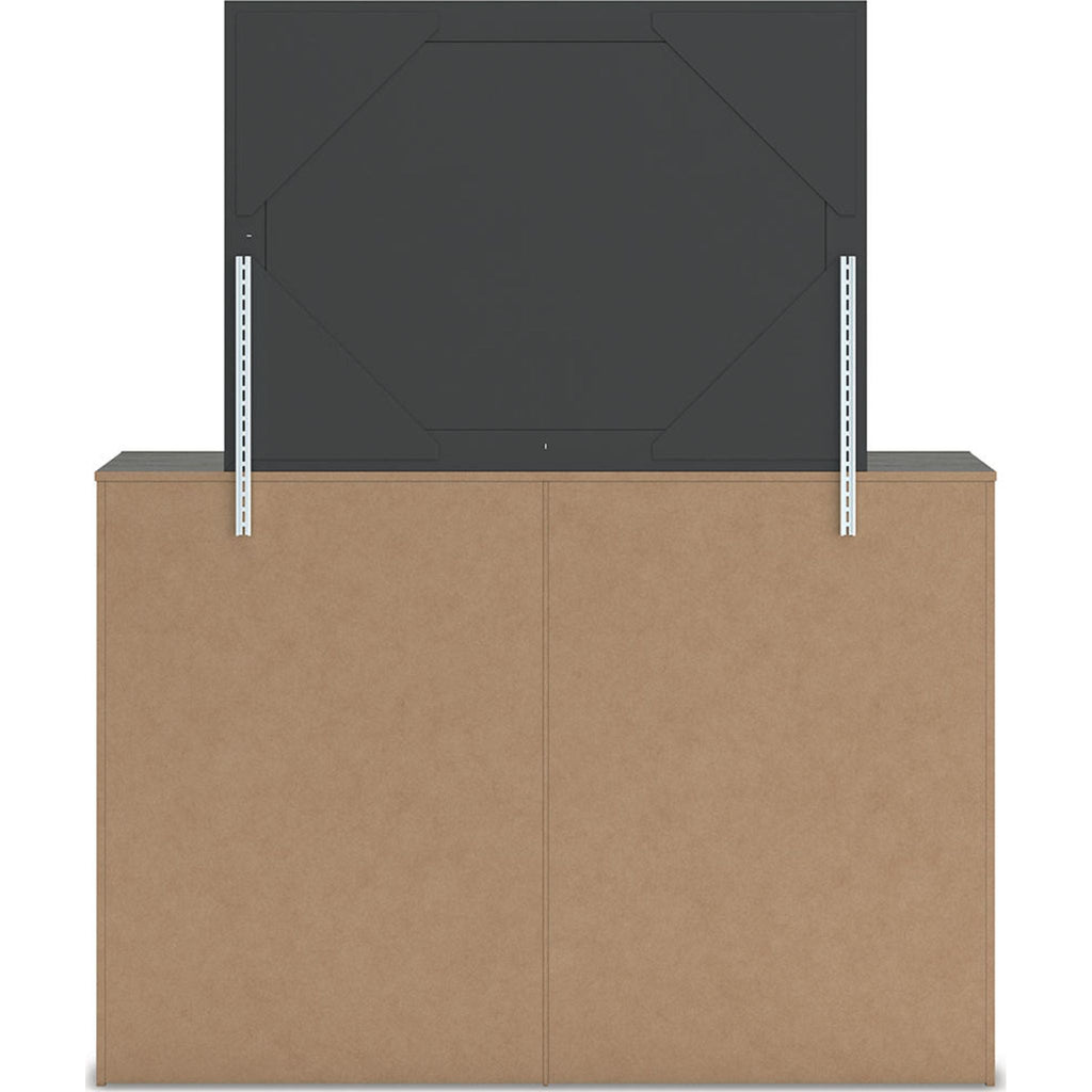 Fraluna Dresser and Mirror - Charcoal