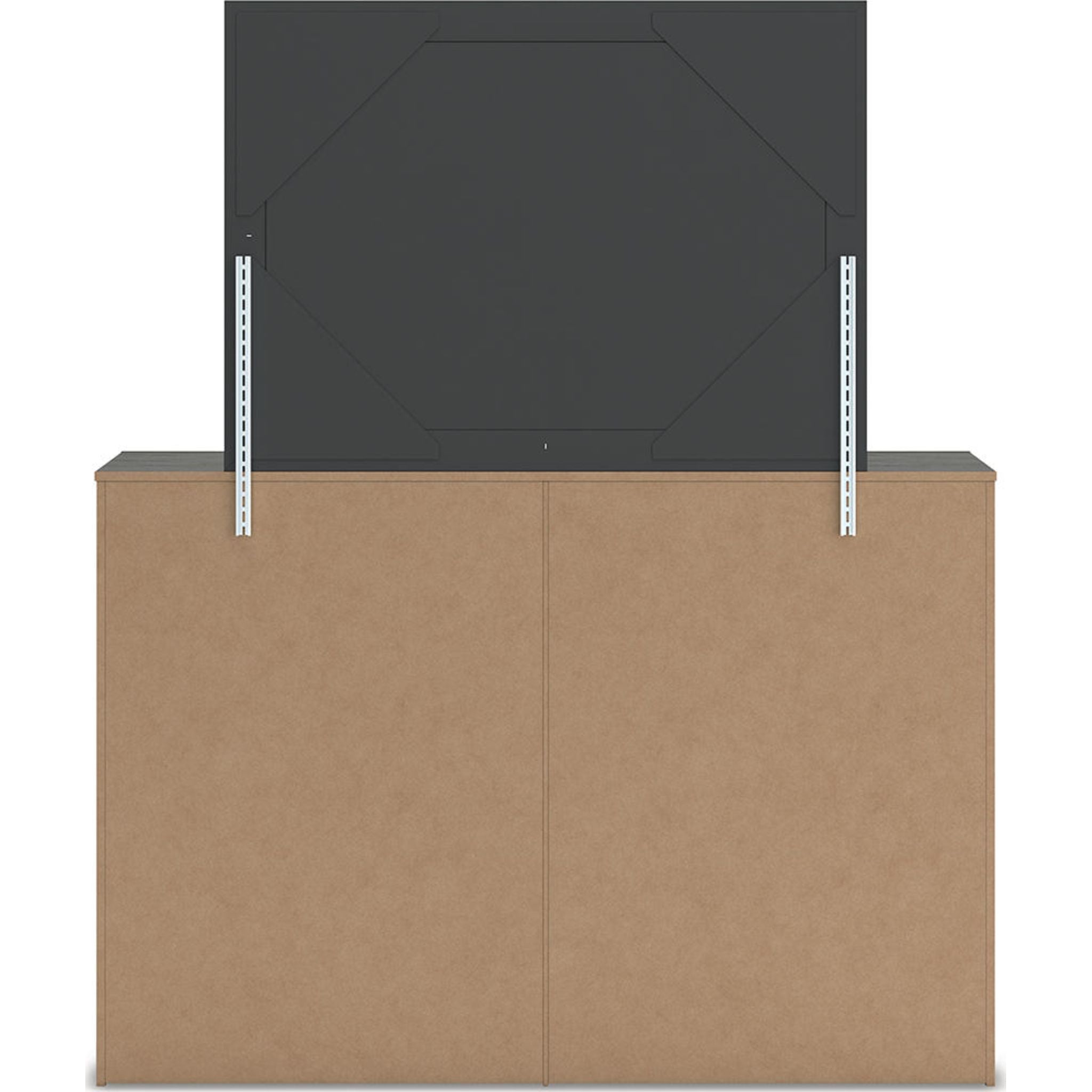 Fraluna Dresser and Mirror - Charcoal