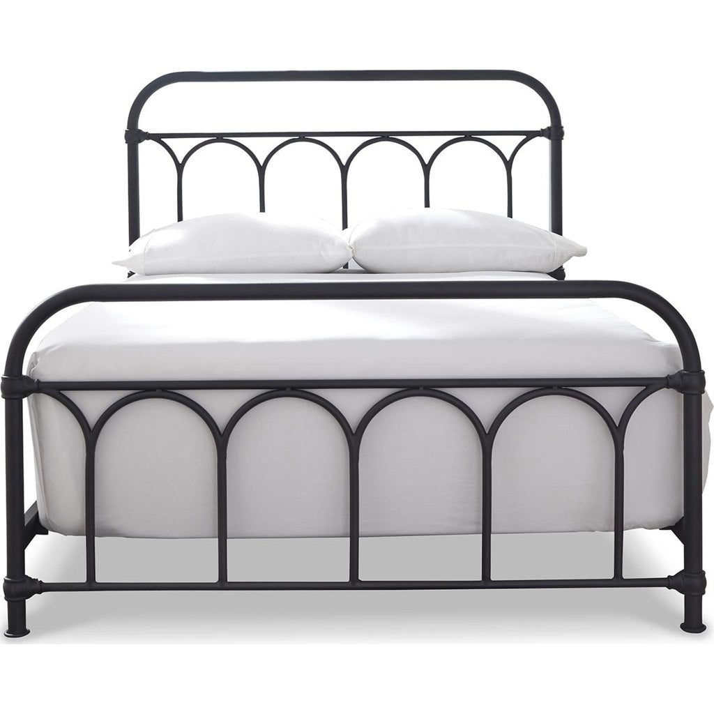Nashburg Metal Bed - Black