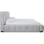 Grendusk Upholstered Bed - Light Gray