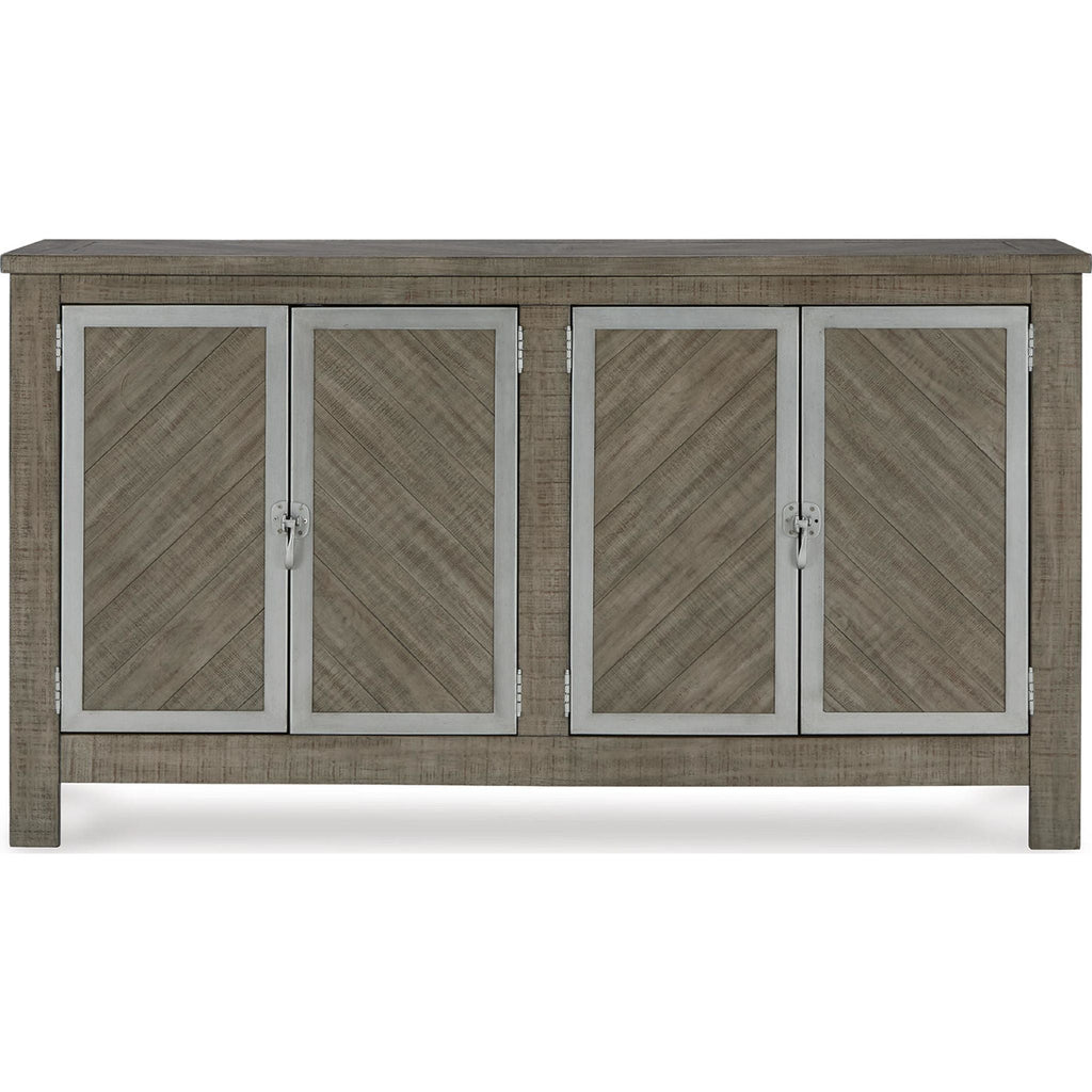 Krystanza Dining Server - Weathered Gray - (D766-60)
