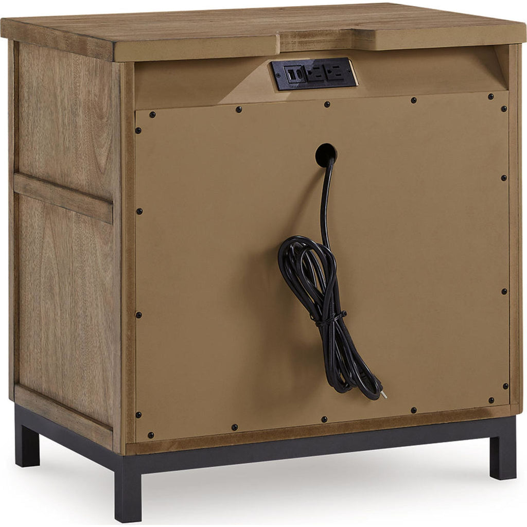 Tomtyn Nightstand - Light Brown