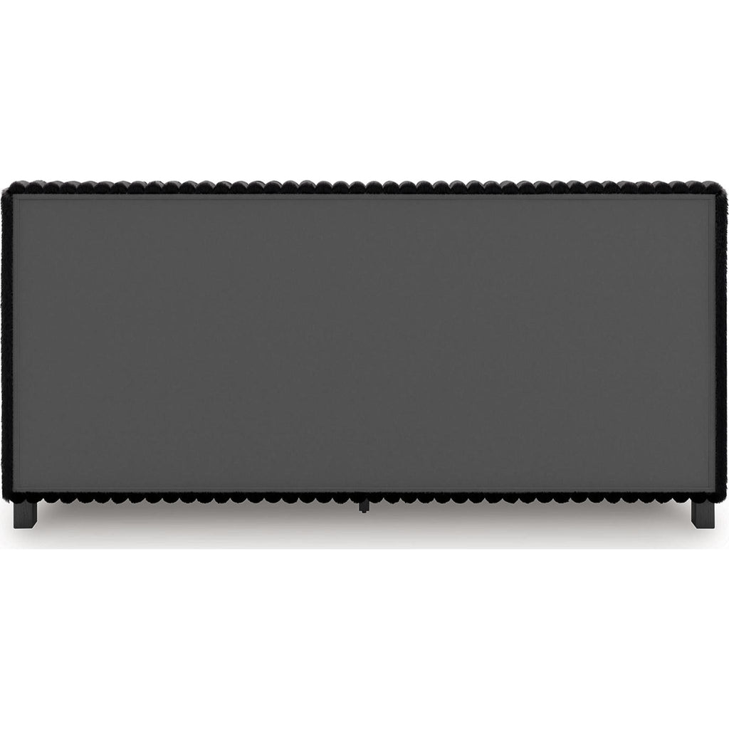 Zuraleus King Upholstered Bed - Black