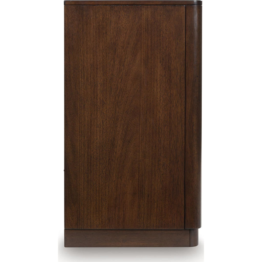 Dilenno Dining Server - Dark Brown - (PCD857-60)