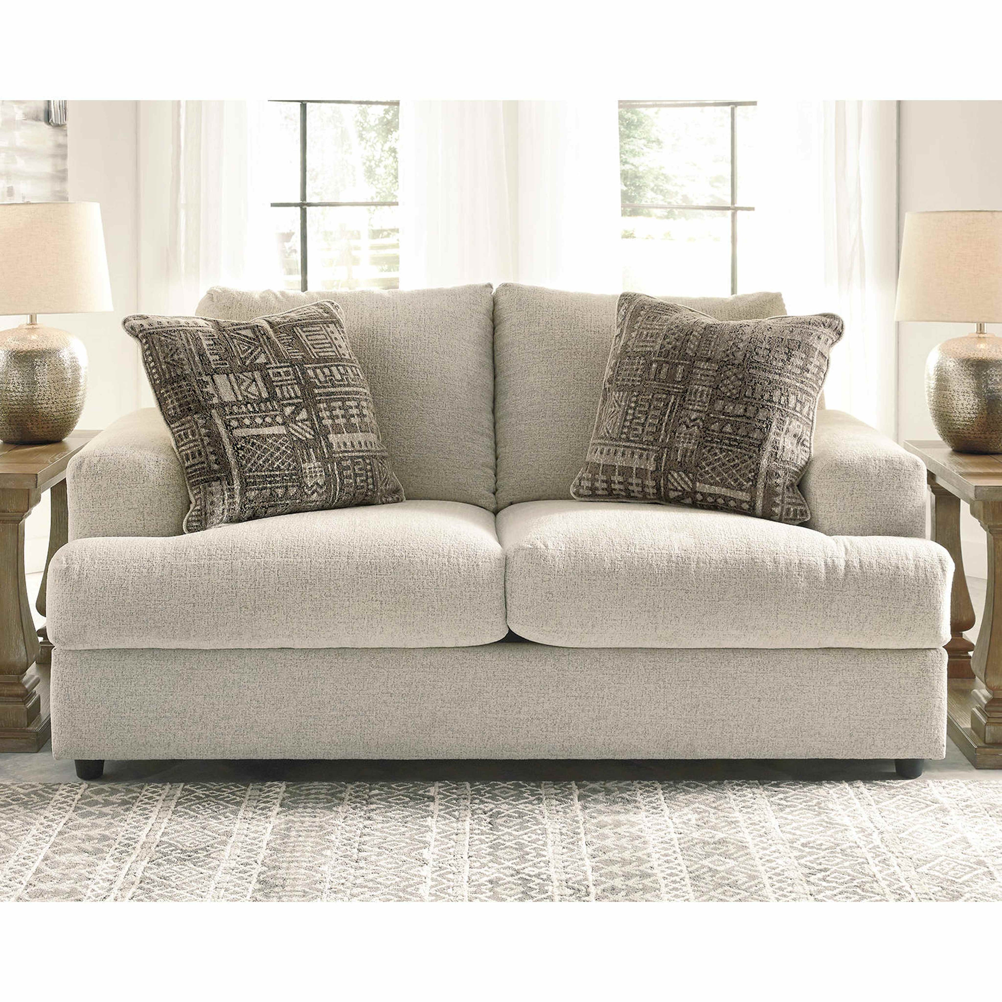 Soletren Loveseat - Stone