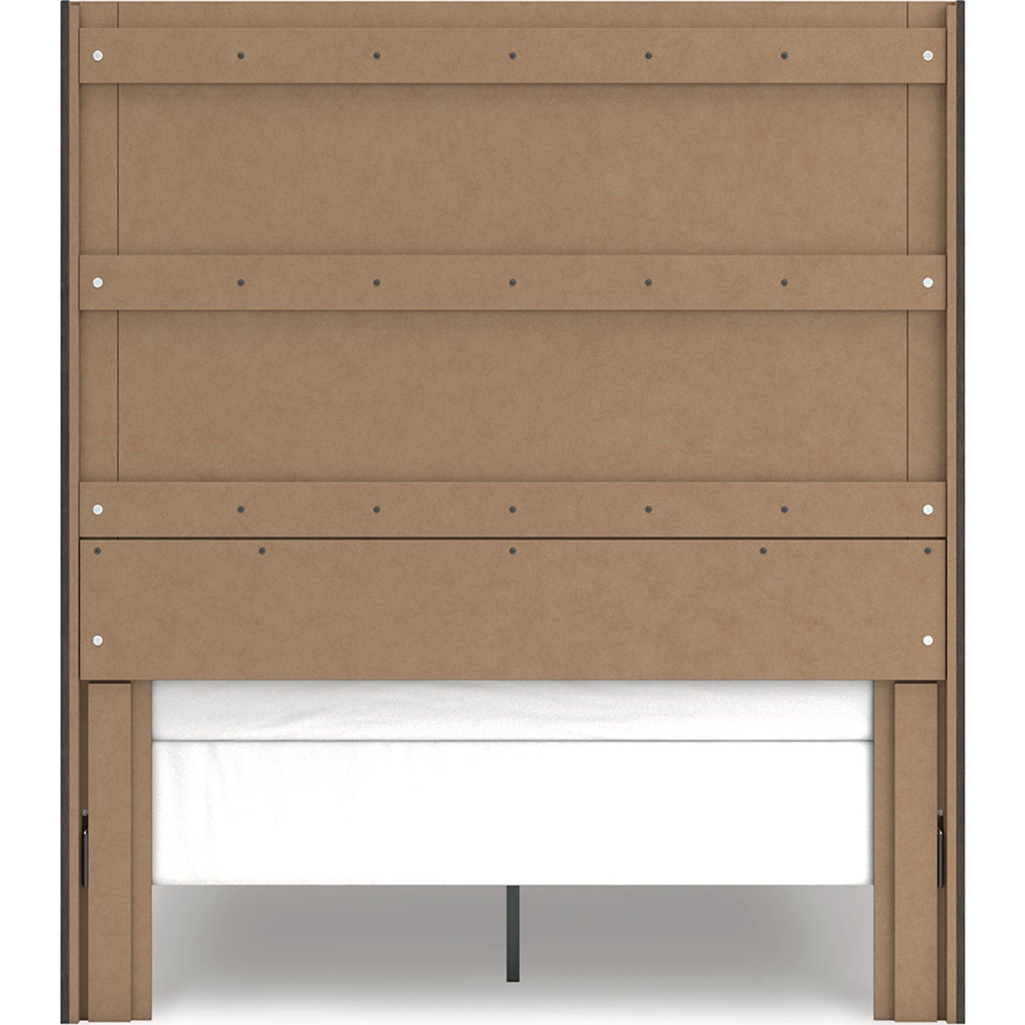 Fraluna Queen Panel Bed - Charcoal