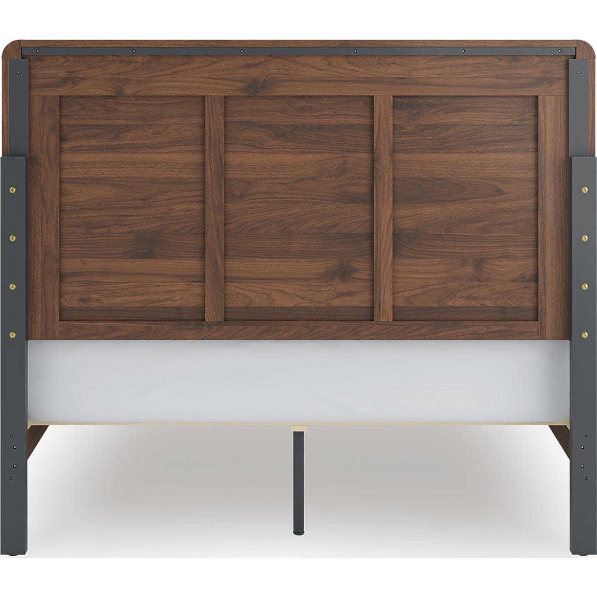 Fortlorn Queen Panel Bed - Walnut Brown