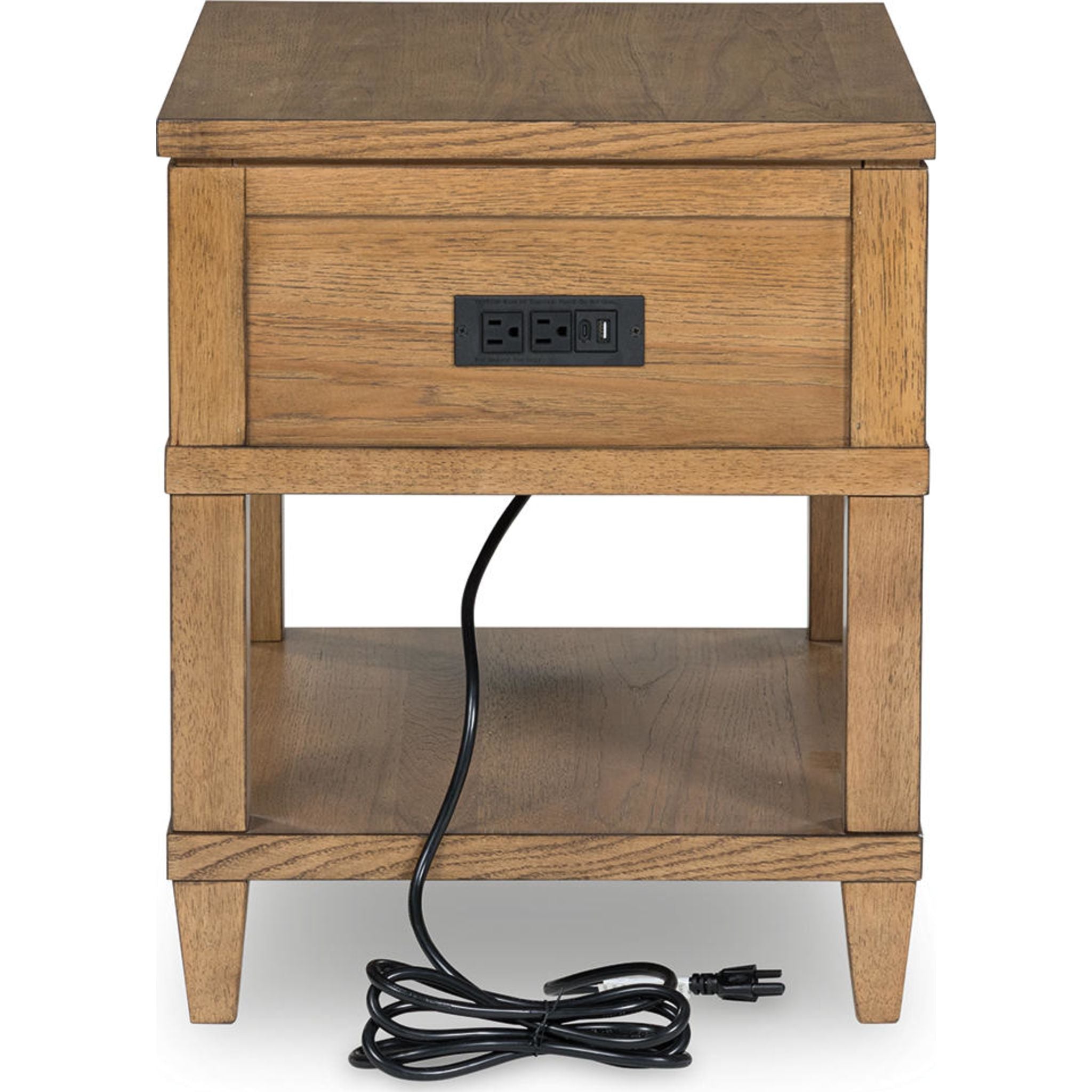 Sharlance End Table - Light Brown