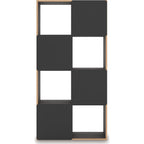 Piperton Bookcase - Charcoal