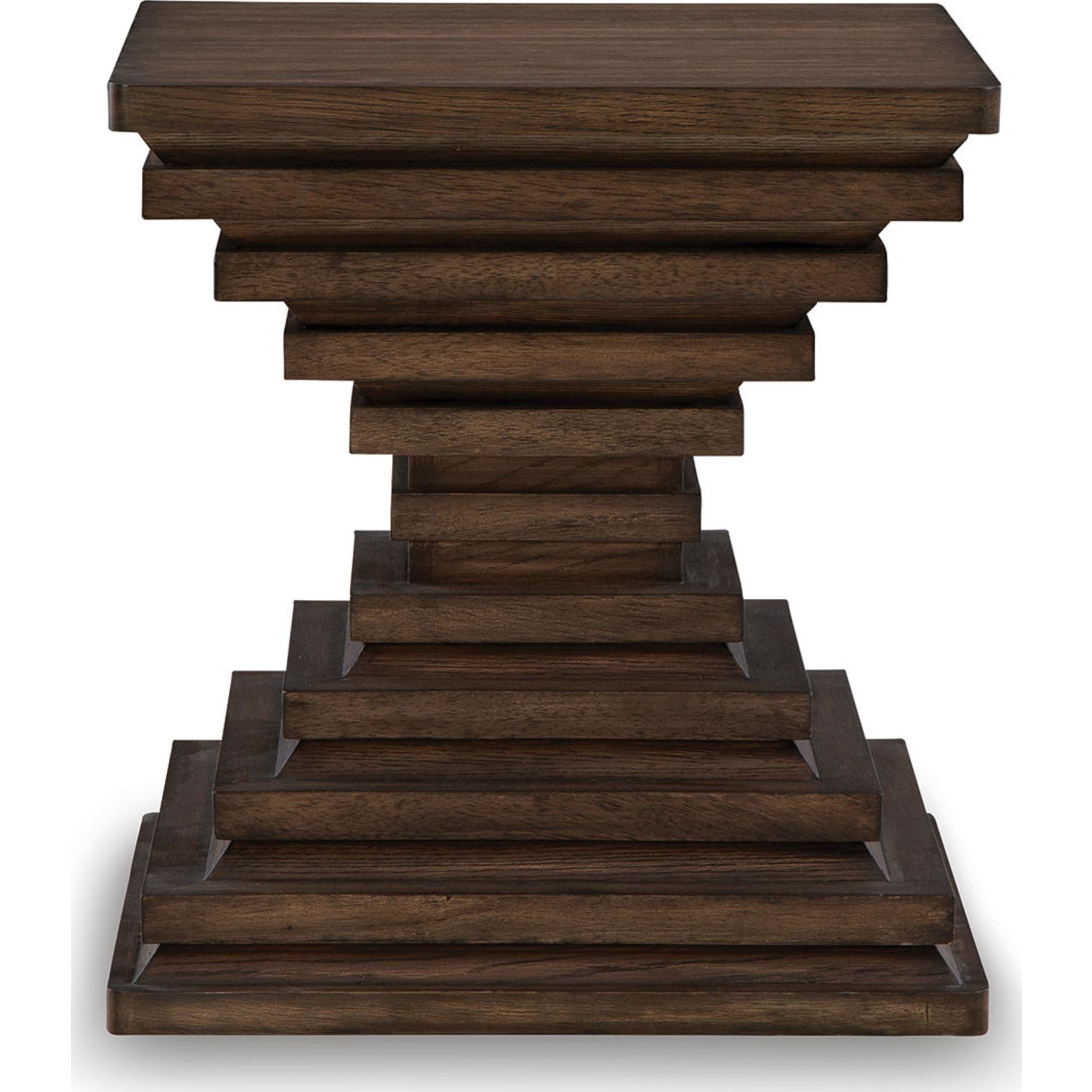 Hannodream End Table - Warm Brown