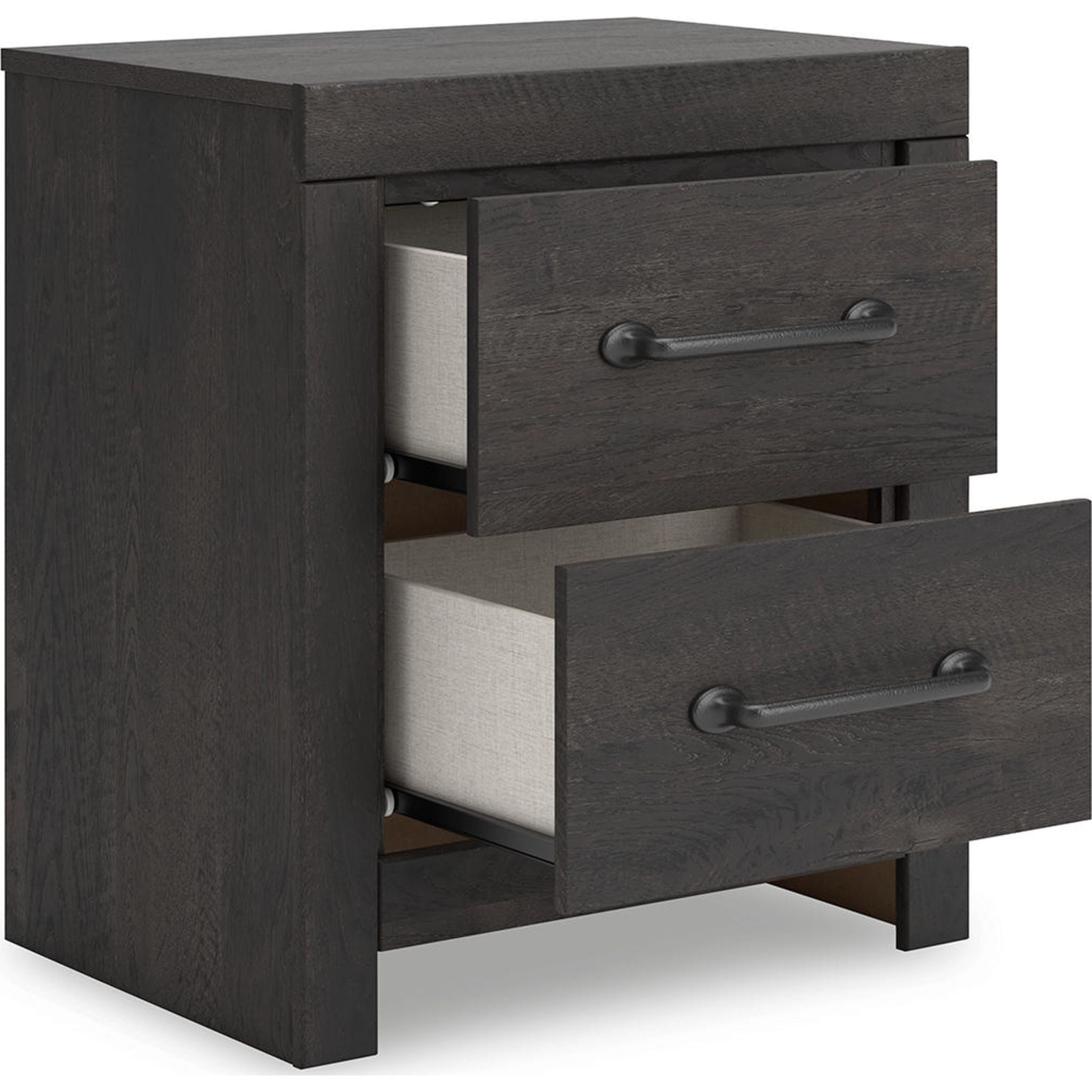 Hollivern Nightstand - Dark Gray