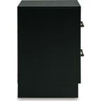 Kraeburn Nightstand - Brown/Black