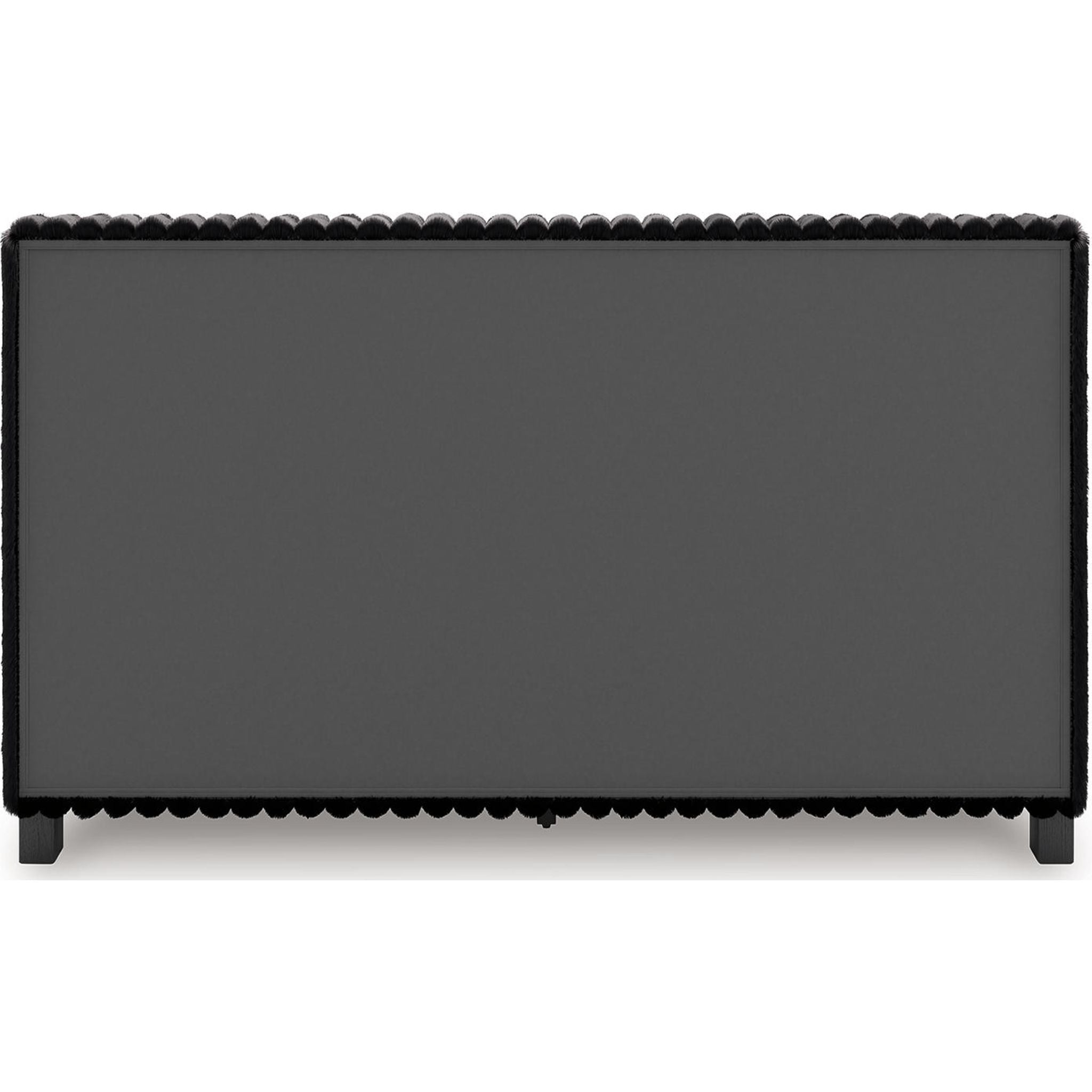 Zuraleus Queen Upholstered Bed - Black