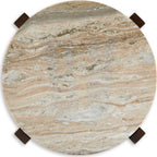 Tanidore End Table - Warm Brown