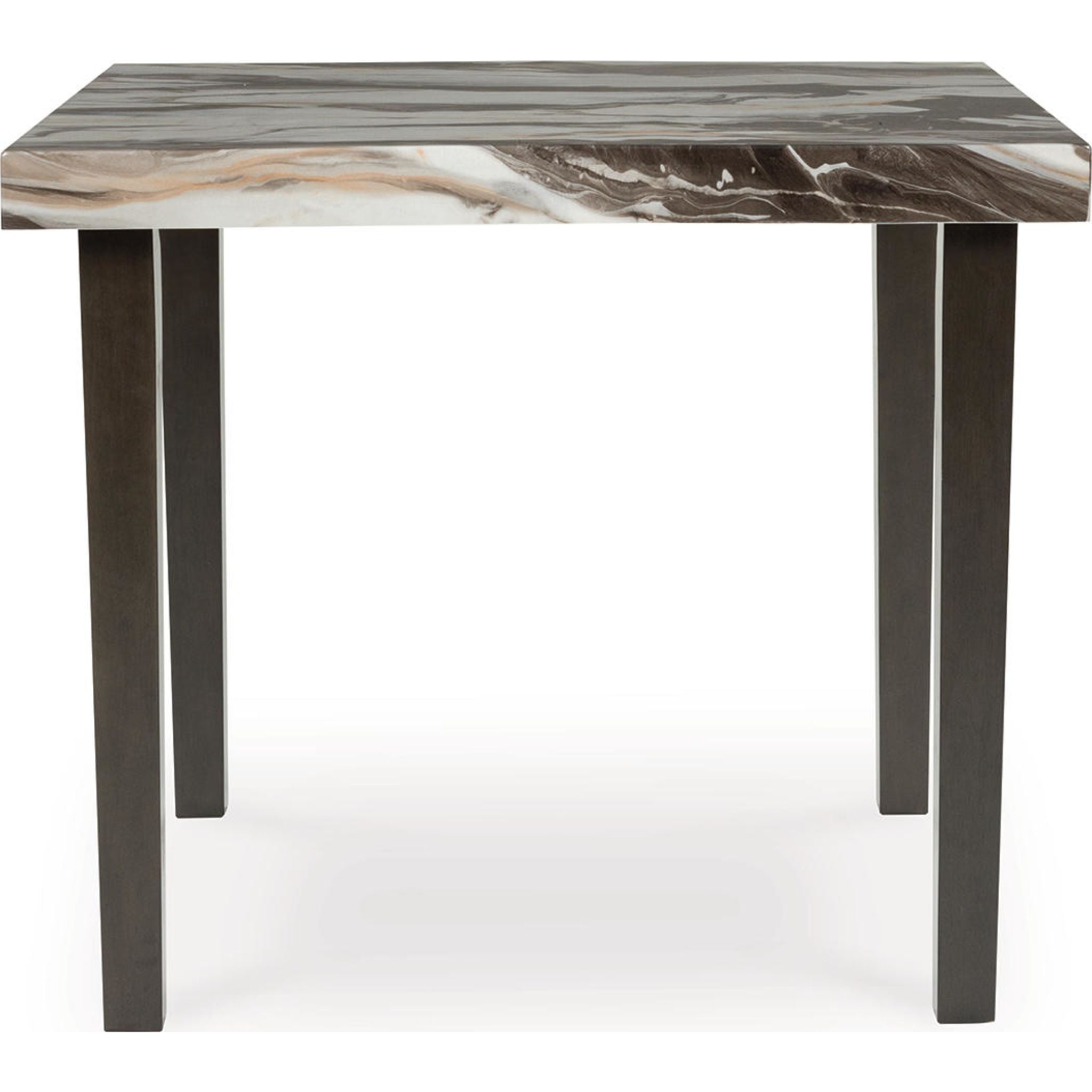Jeshina Counter Height Table - Dark Brown/Beige - (PCD581-13)