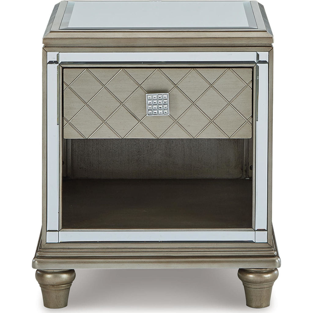 Chevanna End Table - Platinum