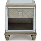 Chevanna End Table - Platinum