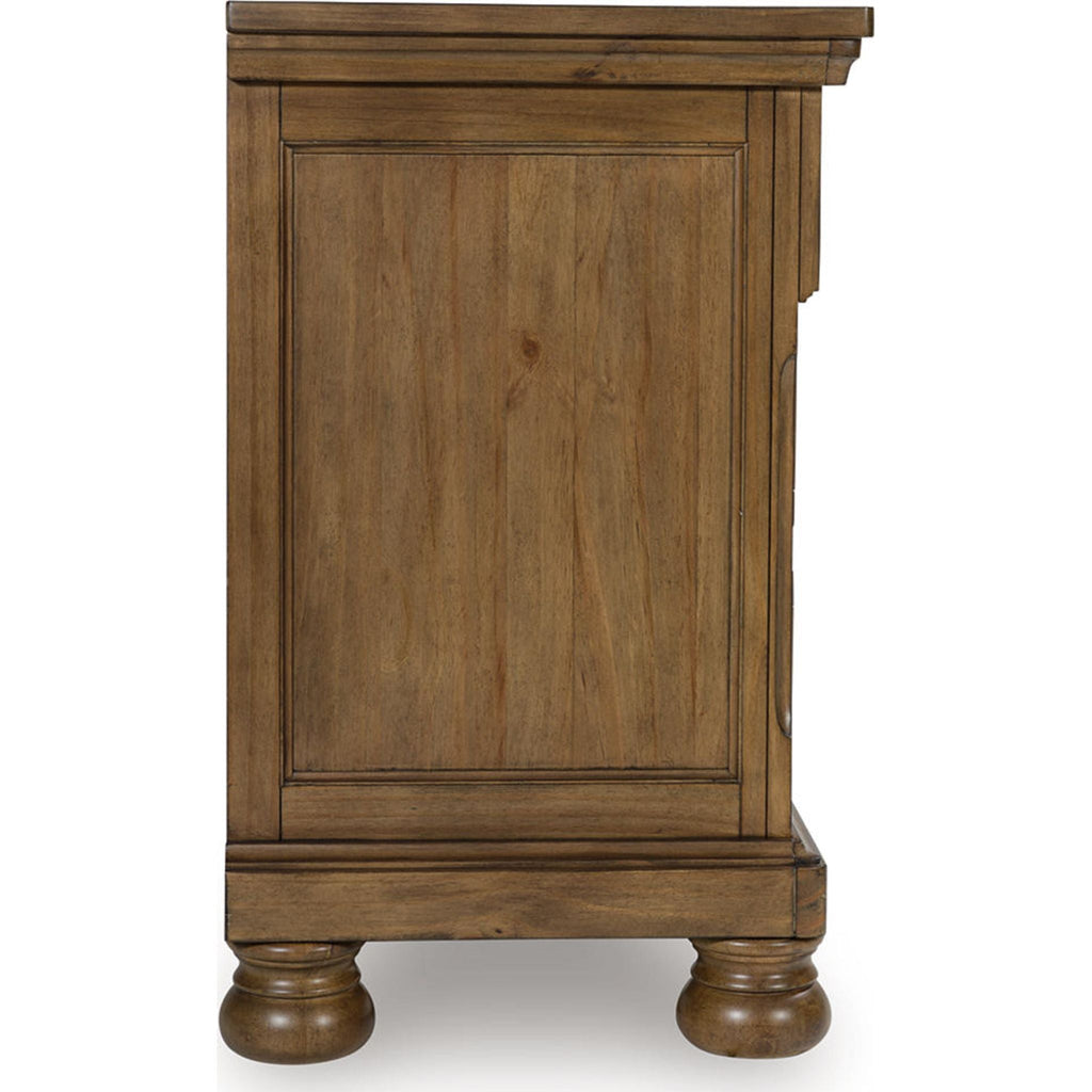 Feddinger Nightstand - Medium Brown
