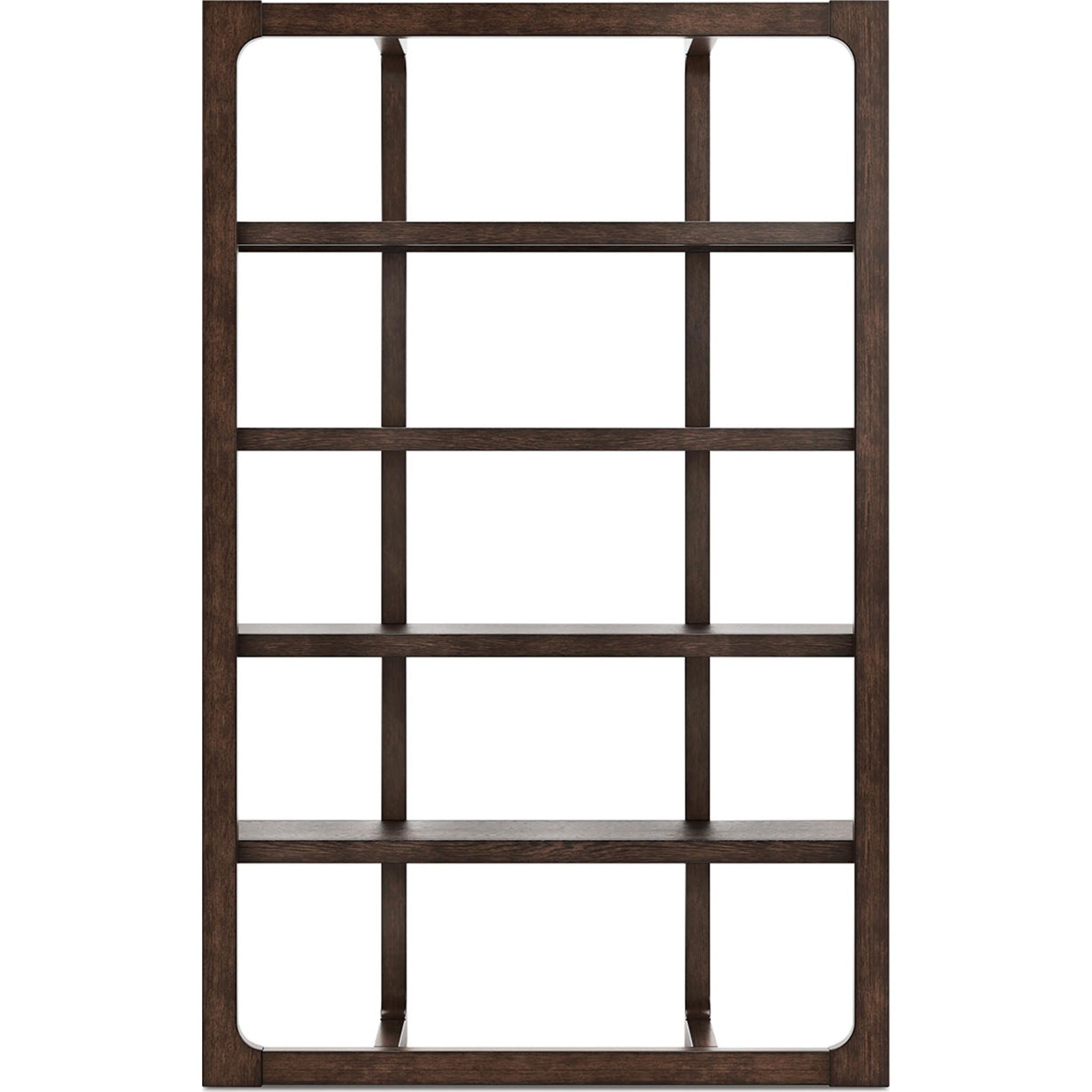 Breckington Bookcase - Dark Brown