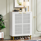 24 Pairs Shoe Storage Cabinet with Door for Entryway Living Room