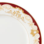 24 Piece Dinnerware Set-Bone China, Service for 4 by Lorren Home Trends