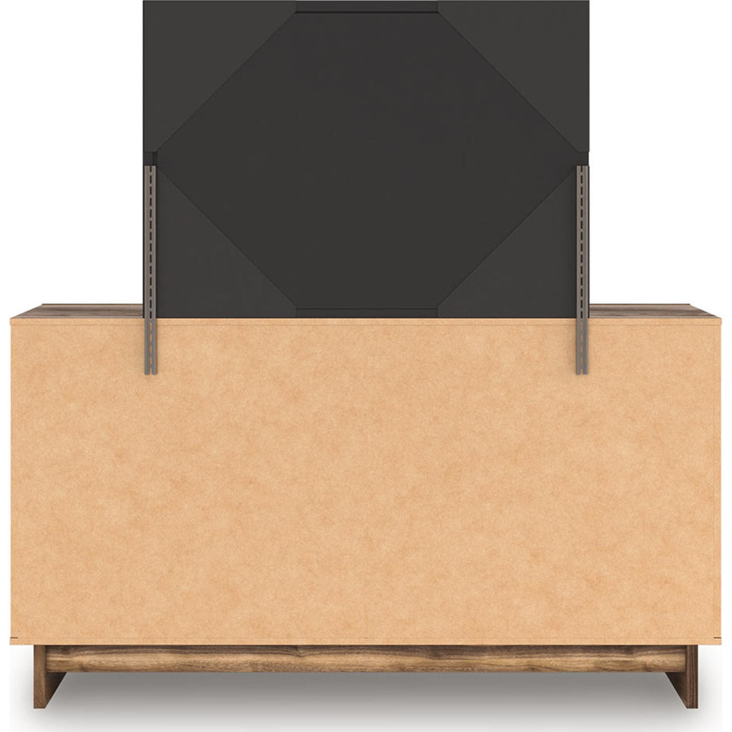 Chirason Dresser and Mirror - Brown