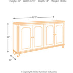 Mirimyn Cabinet - Antique White