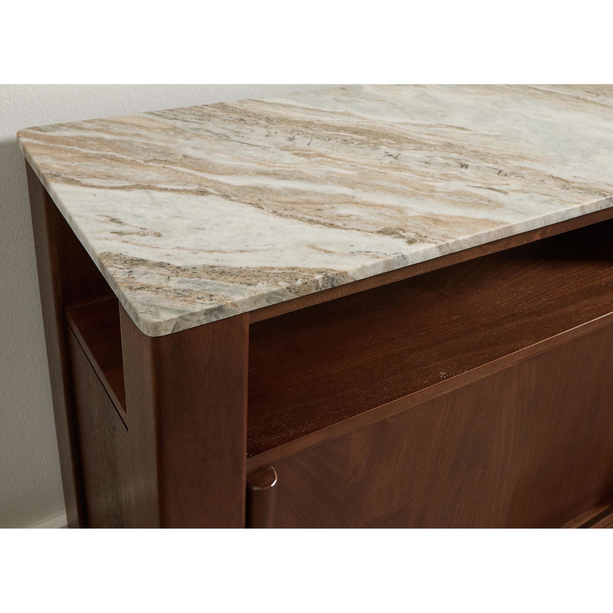 Tobinville Accent Cabinet - Dark Brown