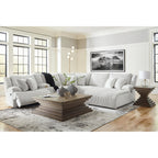 Top Tier 6 Piece Reclining Sectional with Chaise